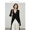 Simple Slim Knit Long Cardigan