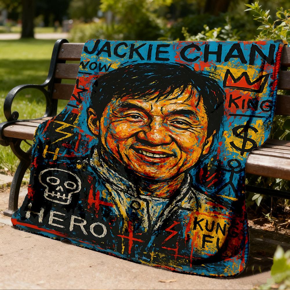 1pc Avatar Fire and Ash Outdoor Flannel Blanket, Cozy & Warm Soft Te Playful Design, Napping Camping,