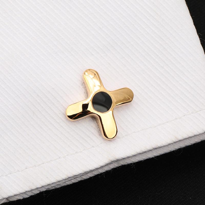 French Shirt Business Cufflinks Crystal Cuff Nails Men'S High-End Shirt Buckles Cuff Buckles Men'S And Women'S Gift Boxes