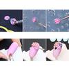Silicone Nail Art Stamp Mold With Elegant Floral Relief Patterns Handmade Manicure Creation Mould for Craft Lover