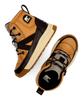 Sorel Kids' Whitney 3 Mid Waterproof Boots, Size 24.0cm, Tawny Buff, Black