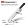 Large Opening Adjustable F-Type Multi-Function Right Angle Pipe Wrench Tool