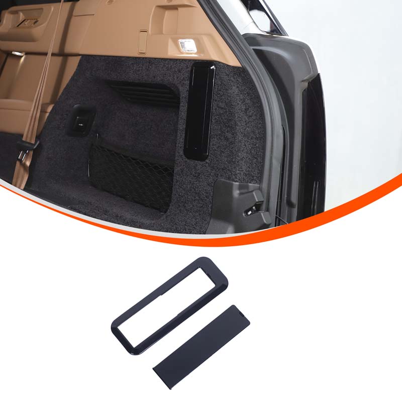 

For Land Rover Range Rover Sport/Vogue L460 L461 2023+ ABS Carbon fiber Car Trunk Seat Folding Button Anti Misoperation Cover