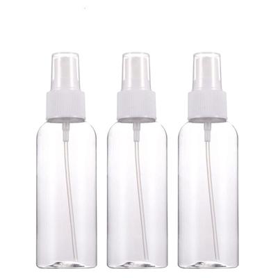 3 sztuki Przezroczysta plastikowa pusta butelka ze spryskiwaczem Mała butelka ze spryskiwaczem 100 ml