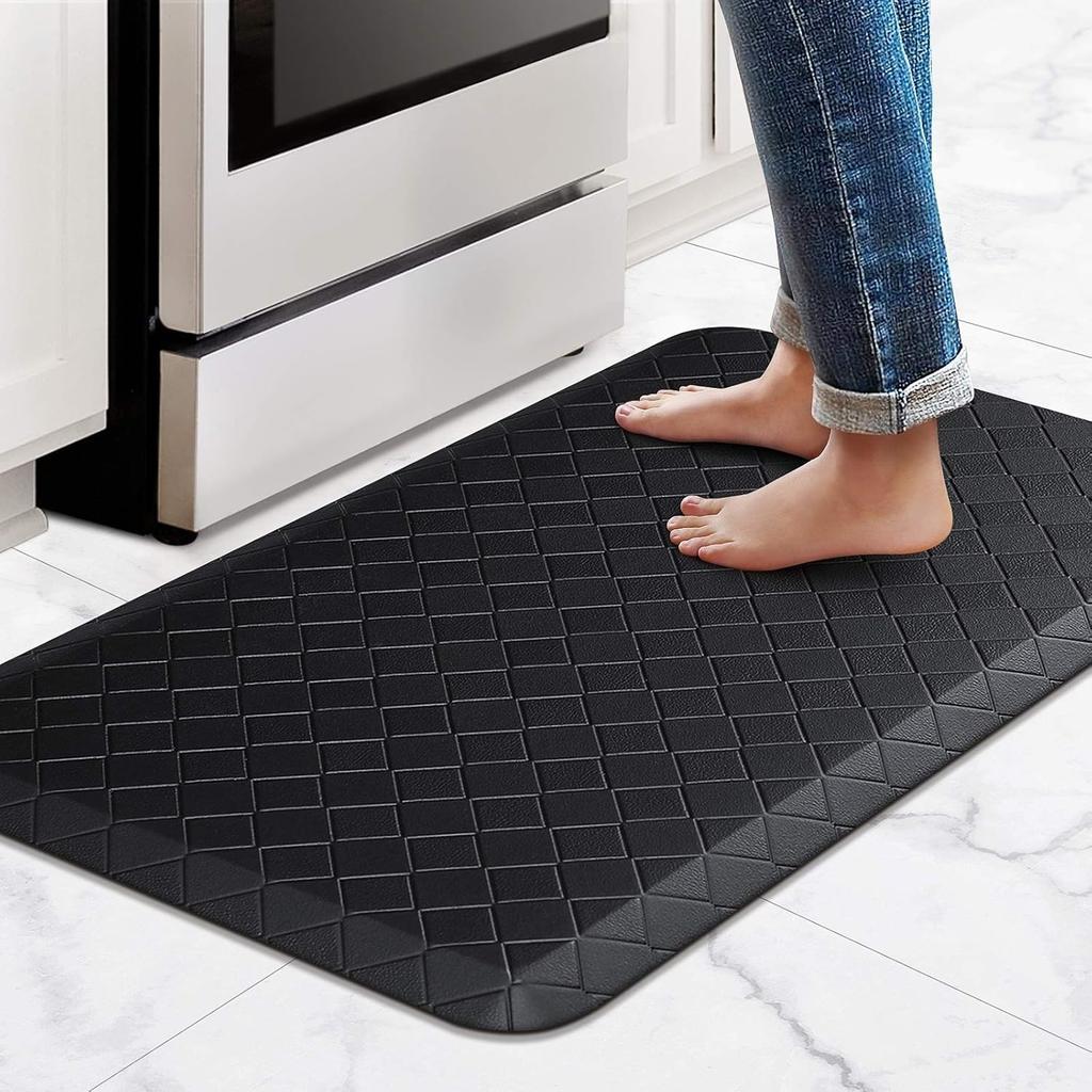 Panos Play Waterproof Pet Entrance Waterproof Cushioned Kitchen Black Mat, Mat, Mat, Mat,