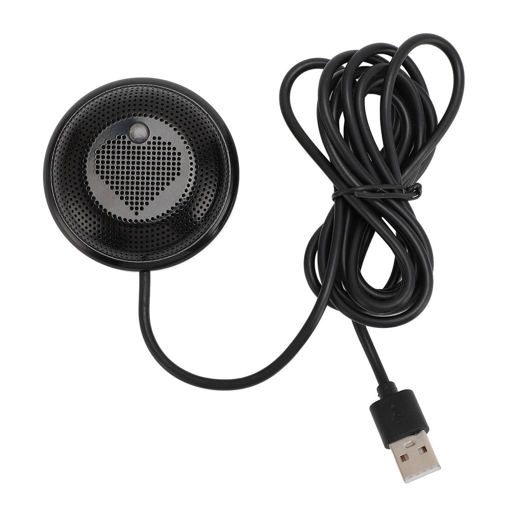 Conference Microphone Corded USB Noise Reduction 360 Degrees  Omnidirectional Voice Pickup Conference Mic