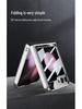 Samsung Galaxy Z Flip 5 Anti-Drop Luxury Glass Case - Full Coverage