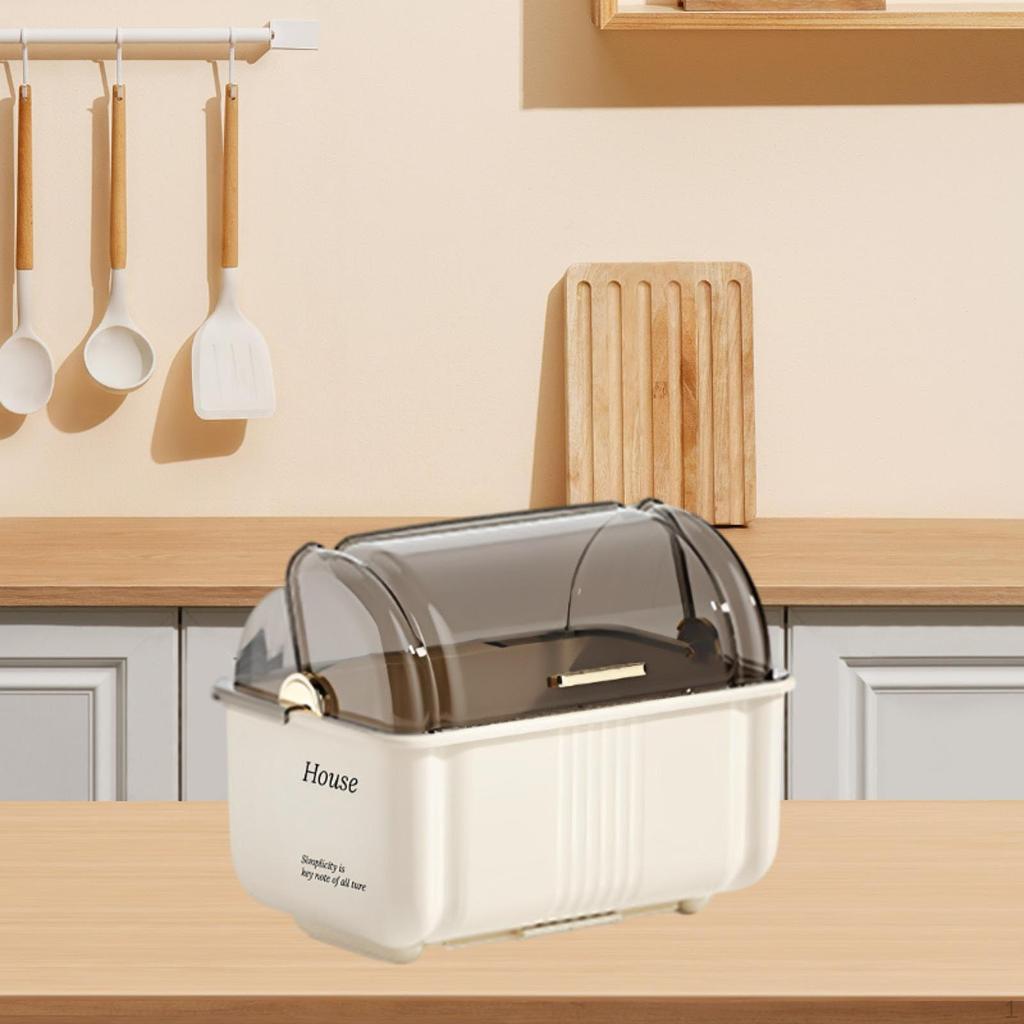 Cutlery Drainer with Lid And Bowl Holder for Kitchen