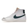Nike Zapatillas unisex Blazer Mid 77 Vintage en color blanco, verde azulado oscuro y verde vela BQ6806-112