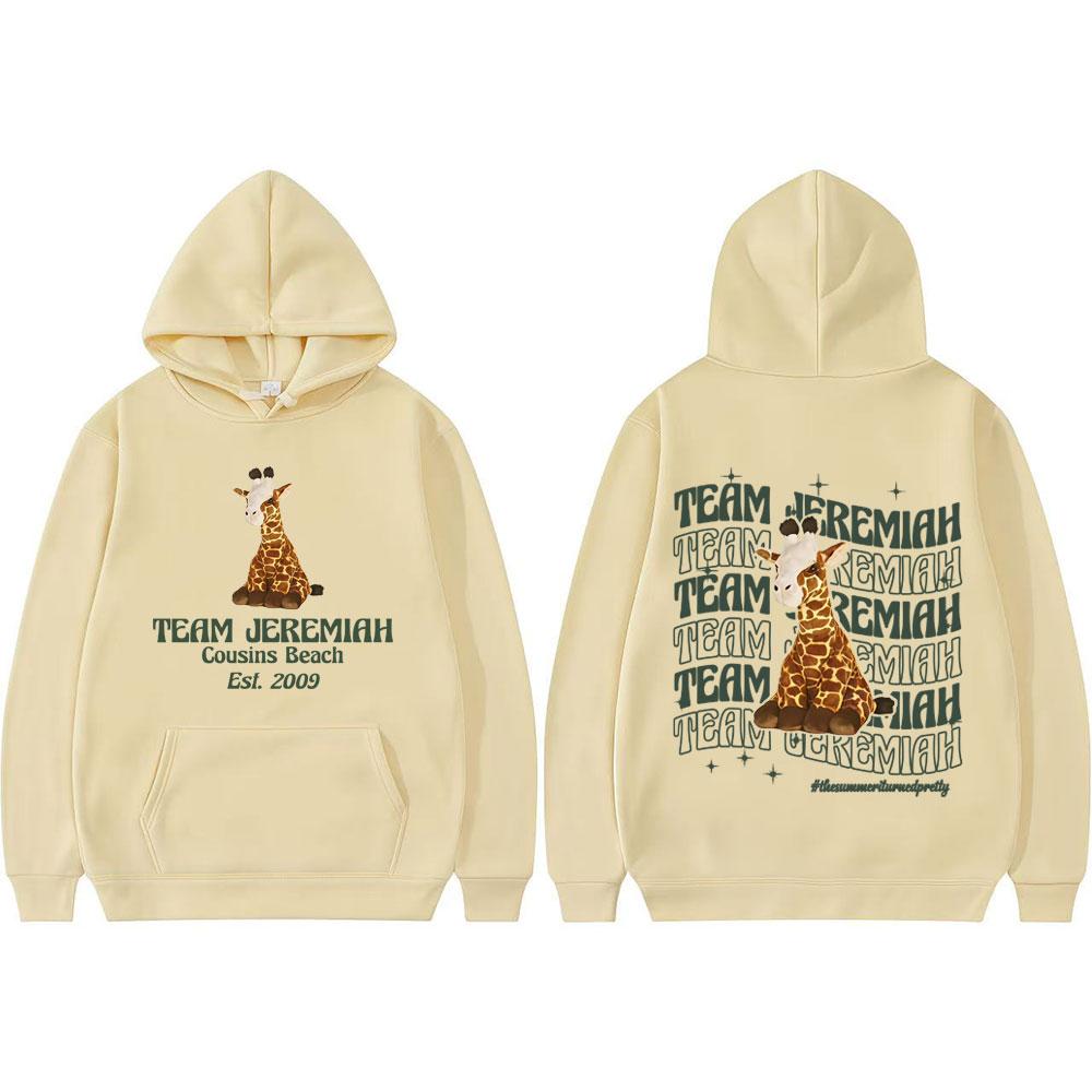 Team Conrad Cousins Beach Hoodie Tops I Turned Pretty Graphics Hoodies Men Women's Retro Harajuku Oversized Hot Sale Sweatshirts