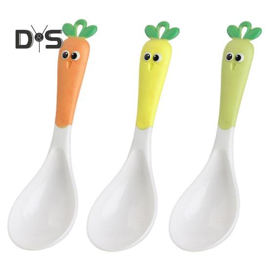 Kitchen Utensils Soup Spoon Comfortable Grip Durable Cartoon Cooking Rice Spatula Scoop