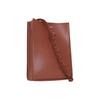 Jil Sander Tangle Classic Woven Hand-Knotted Shoulder Strap Small Calfskin Crossbody Bag Women bags Red-Brown J07WG0001P4841219