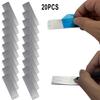 Bitki Etiketleri 82*25*0.5MM Alüminyum Su Geçirmez Su Geçirmez