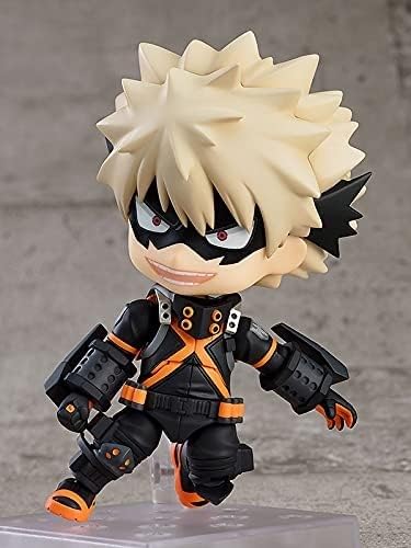 Nendoroid My Hero Academia THE MOVIE World Heroes Mission Katsuki Bakugo Stealth Suit Painted Movable Figure G12610 Ver. Non-scale ABS&PVC