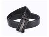 2025 Men's Leather Belt, Automatic Buckle, Crocodile Pattern, Business Casual, Cowhide Waist Belt for Middle-Aged and Elderly.
