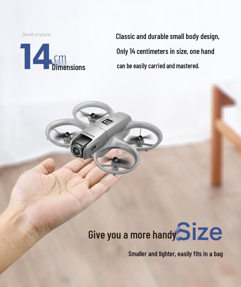 D16 Mini Dual Camera FPV Racing Drone with Obstacle Avoidance