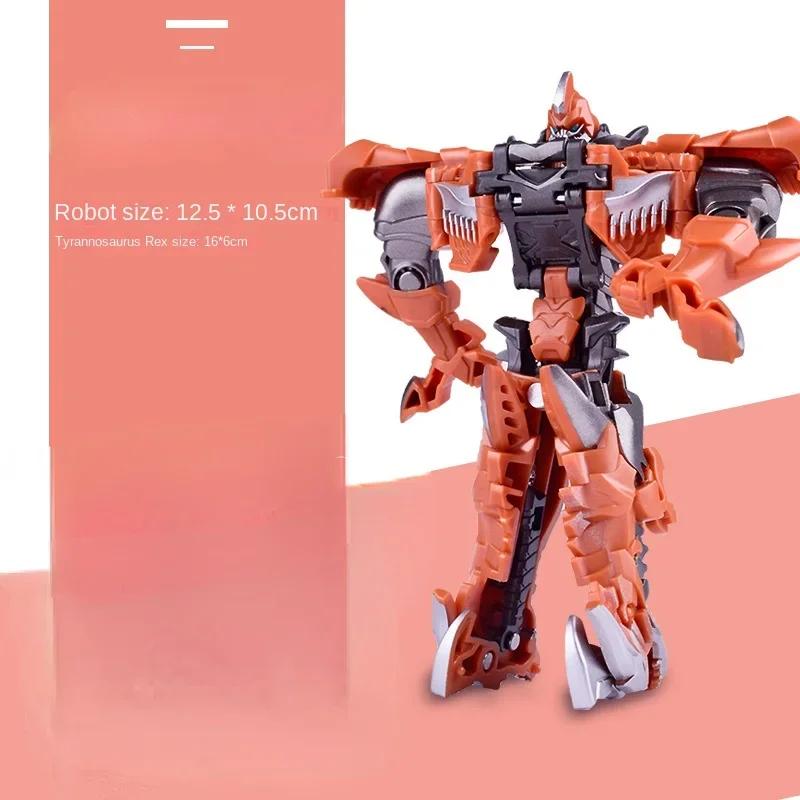 Transformation Spielzeug Roboter One Step Deformation Auto Action Figur Modell Dinosaurier Spielzeug für Jungen