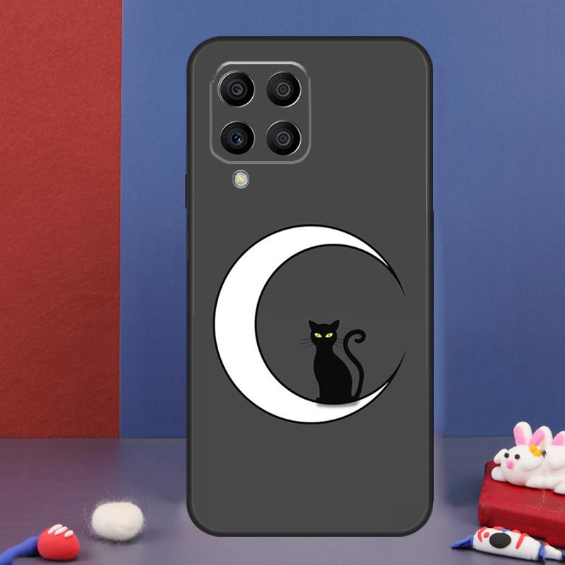 Witches Cat Moon Case For Samsung Galaxy M34 M14 M54 M13 M15 M36 M55 M35 M56 M16 M31 M11 M53 M12 M32 M52 M06