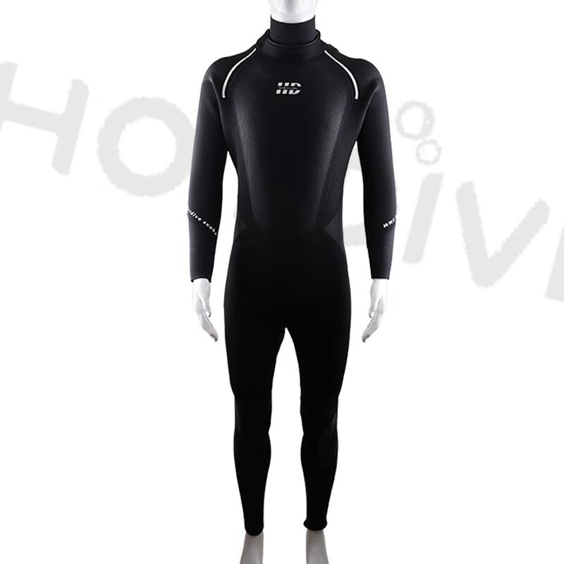 HOTDIVE Unisex Thermal Full-Body Wetsuit S