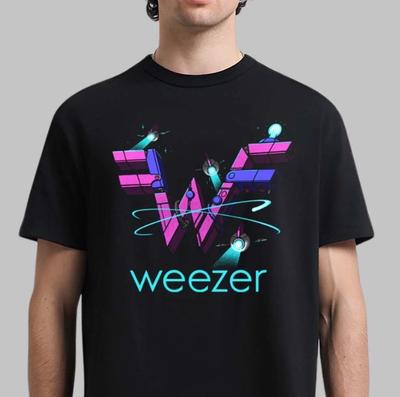 Weezer Robotic Logo Fan Gifts Unisex T-shirt S-5XL