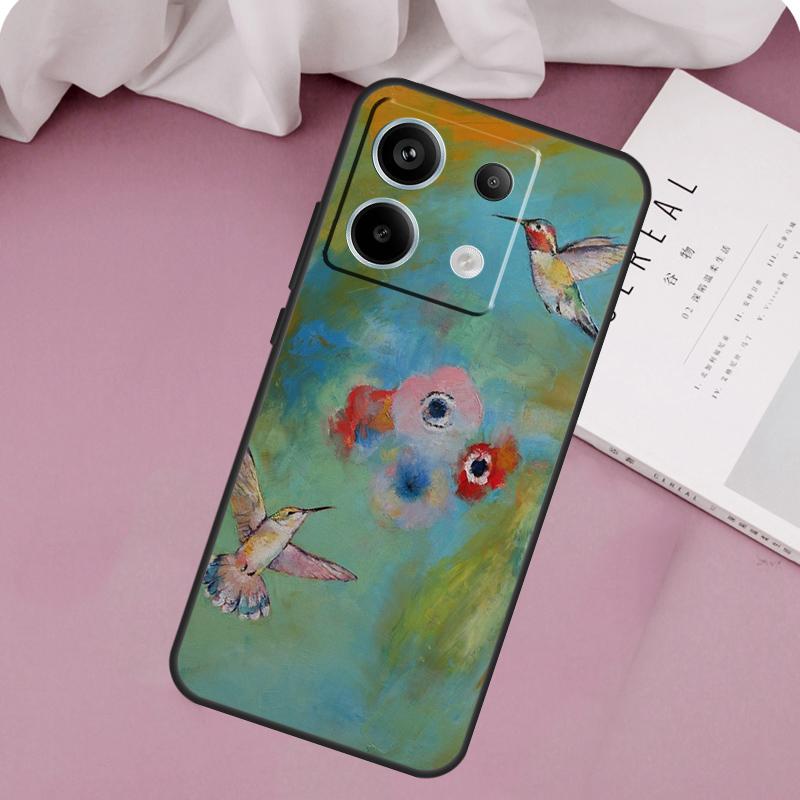 Hummingbird Case For Redmi Note 13 Pro Plus 9 10 11 12 Pro 10S 11S 12S Redmi 12 9C 10C 12C 13C Cover