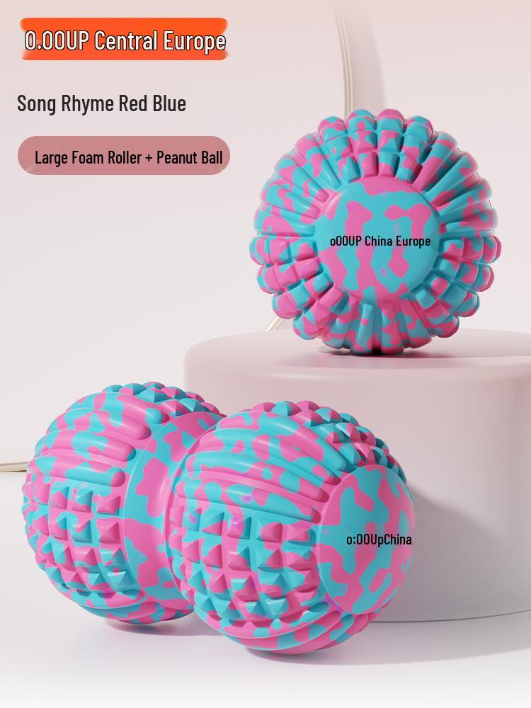 Plantar Fasciitis and Muscle Relaxation Peanut Massage Ball for Foot, Ankle, Shoulder, and Yoga Meridian Therapy