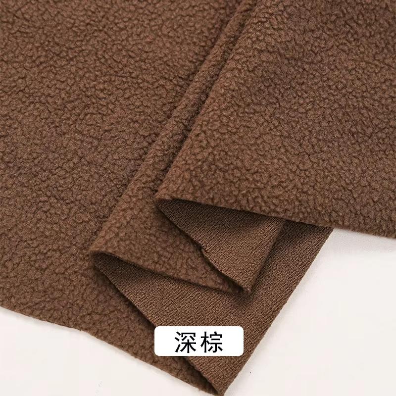 0.5m/1m/2m Polar Soft Fleece Short Plush Fabric for Sewing Clothing Lining, Dolls Warm Jackets Pet Beds DIY Clothing Fabrics