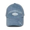 AEGO Freedom Lab Signature logo cap_light denim
