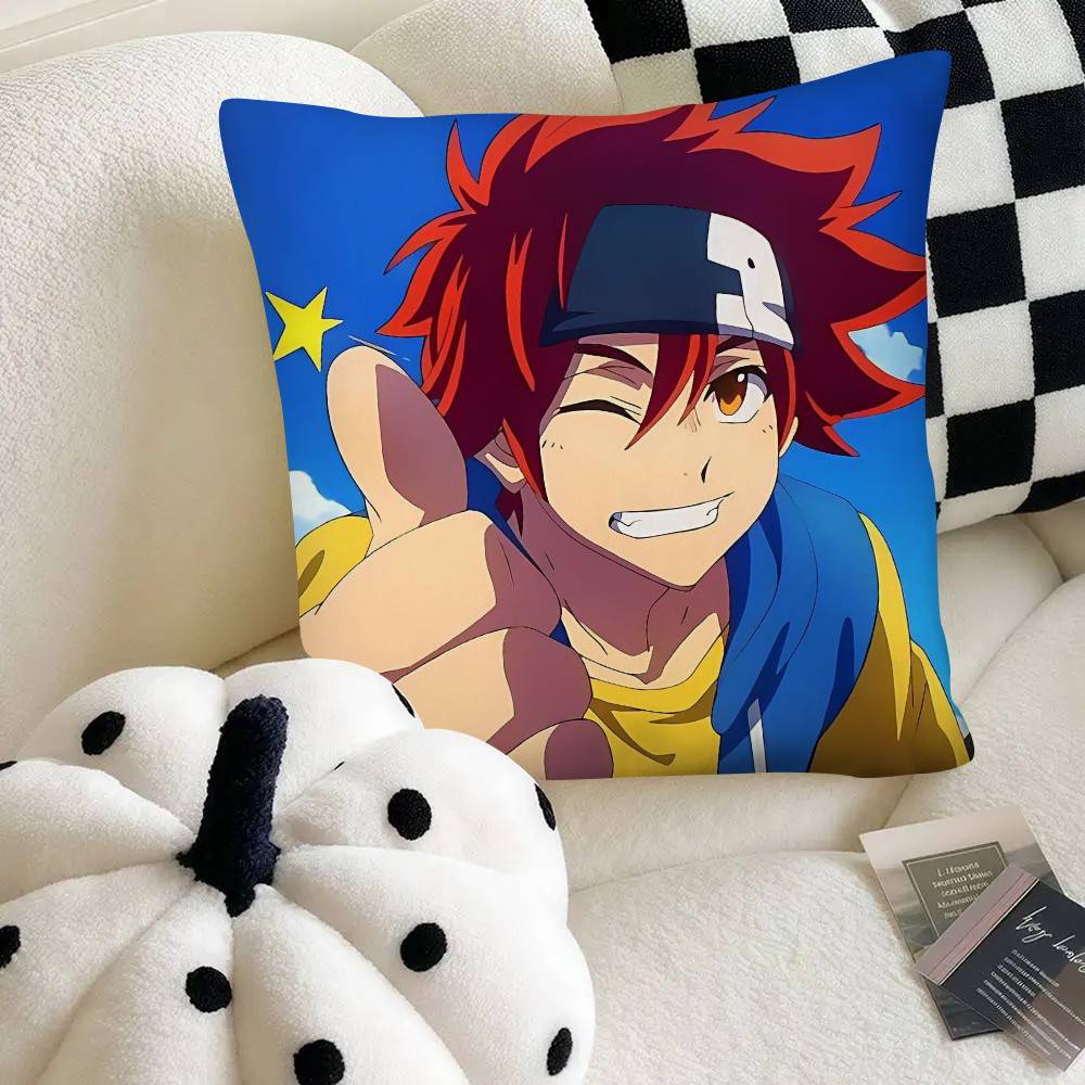 Anime SK8 The Infinity Pillow Case Fashion Square Pillowcase Bedroom Sofa Room Ins Decoration Leisure