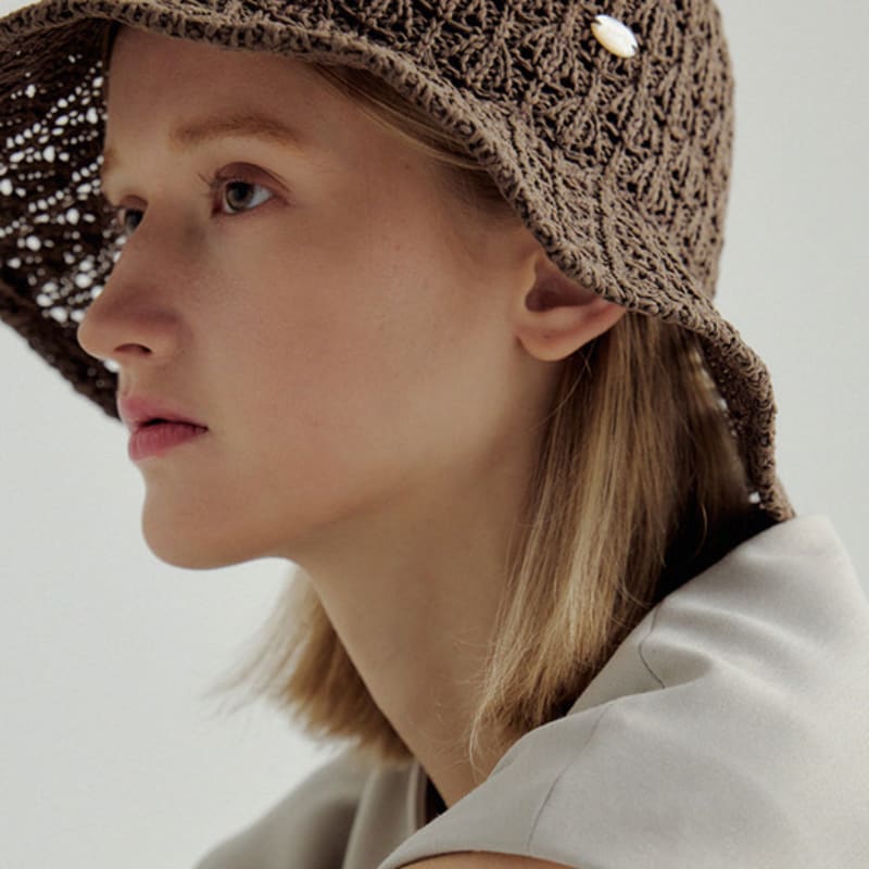 Marchen Cliff wave bucket hat_3color