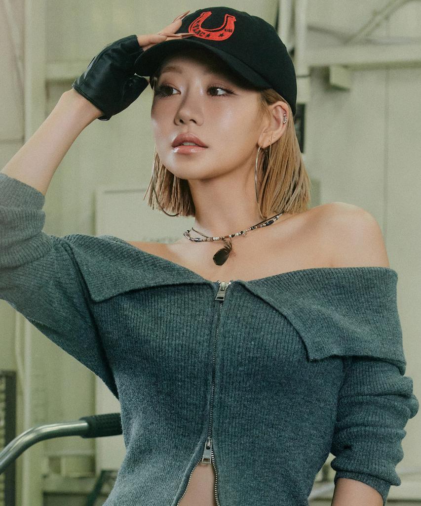 PLAC WOMEN Lucky Hoop Ball Cap_2 Colors