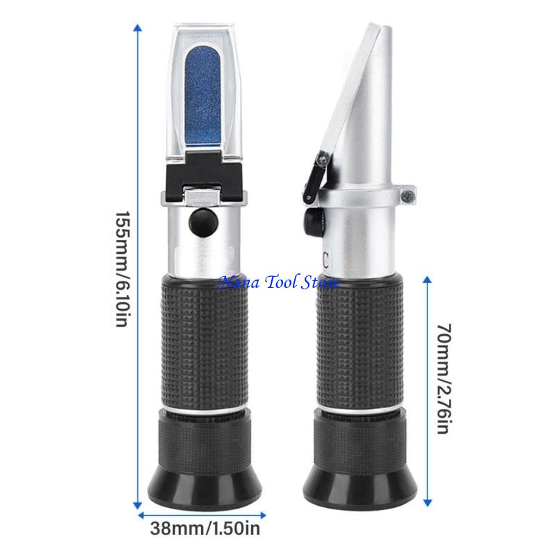 31GJ Refractometer Developed for Measuring Coolant Point and Electrolytic Specific Weight