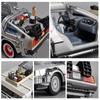 Welly 1:24 DMC-12 DeLorean Time Machine Back to the Future Alloy Race Car Model Diecast Metal Sports Car Vehicle Model Kids Gift