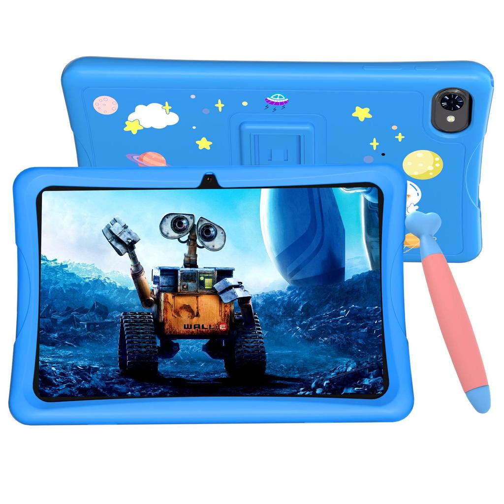 VekfulPC K10 10.1 Inch Kids Tablet Android 15 ,4GB RAM 64GB ROM,Large Display Widevide L1,Octa-core RK3562, 5000mAh,5G WiFi