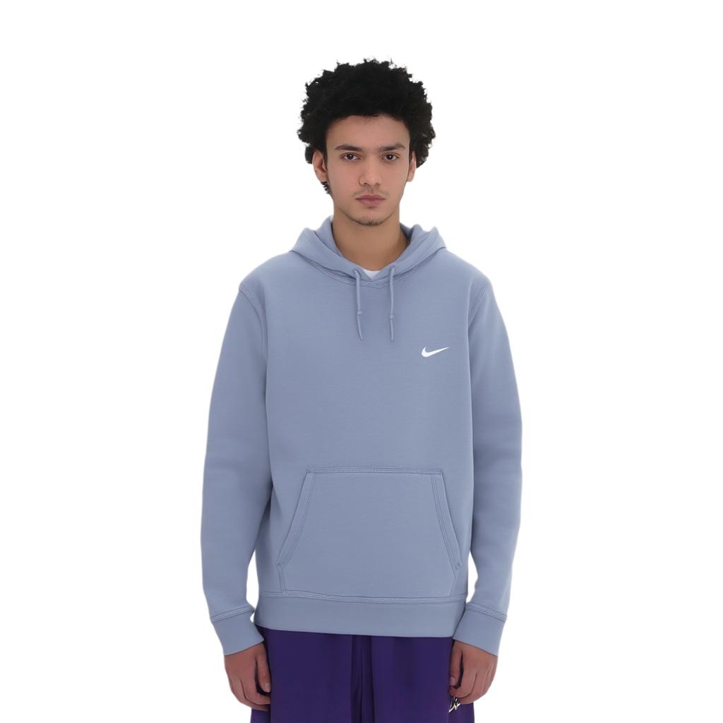 Nike Άνετη Μοντέρνα Ζεστή Φούτερ με Κουκούλα Ανδρική φούτερ Fog-Blue 623453-493