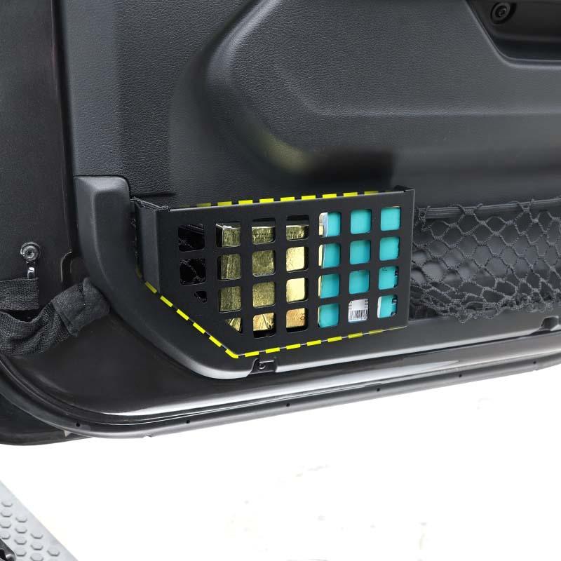 Vordertür-Taschen-Aufbewahrungsbox Für Jeep Wrangler JL Für JT Gladiator 2018-2023 Organizer Behälter Stauraum Aufräum-Zubehör