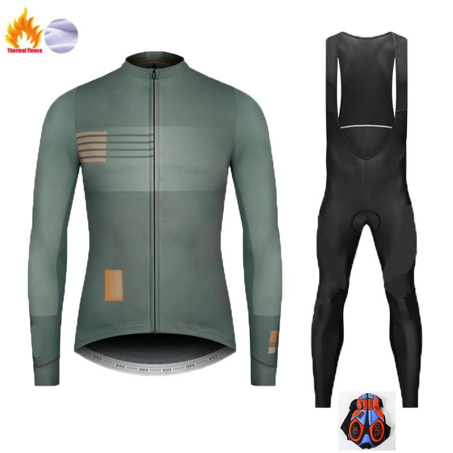 Cycling Clothing Autumn and Winter Long-sleeved Velvet Warm Road Men's Team Tour De France Cycling Clothing 2026 Winter Cycling Clothing Set