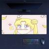 Cuscino con Stampa Sailor Moon Antiscivolo Tappetino Grande Mousepad per Laptop/Tablet XXL Tappetino per Mini PC con Bordo Bloccato
