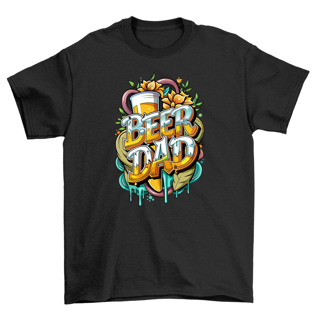 Best Beer Dad Funny T-Shirt Mens Womens Tees Top - Perfect for Beer-Loving Dads! Unisex Design, 100%