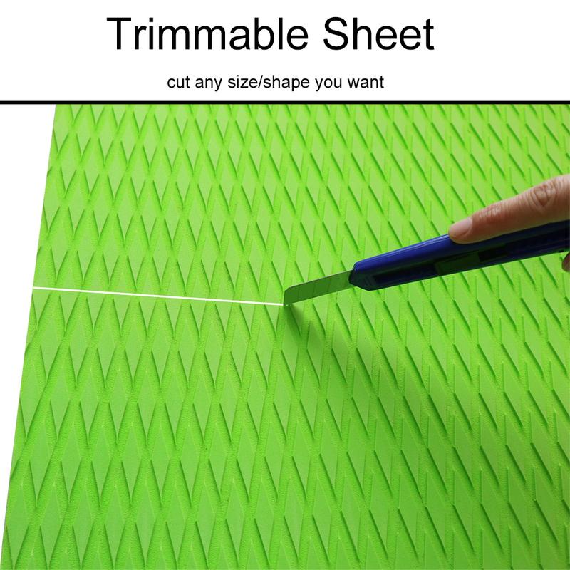 2400x550x5mm EVA Boat Decking Sheet Diamond Non-Slip Marine Flooring Mat Jet Ski SUP Traction Pad Self-Adhesive Boat Deck Sheet