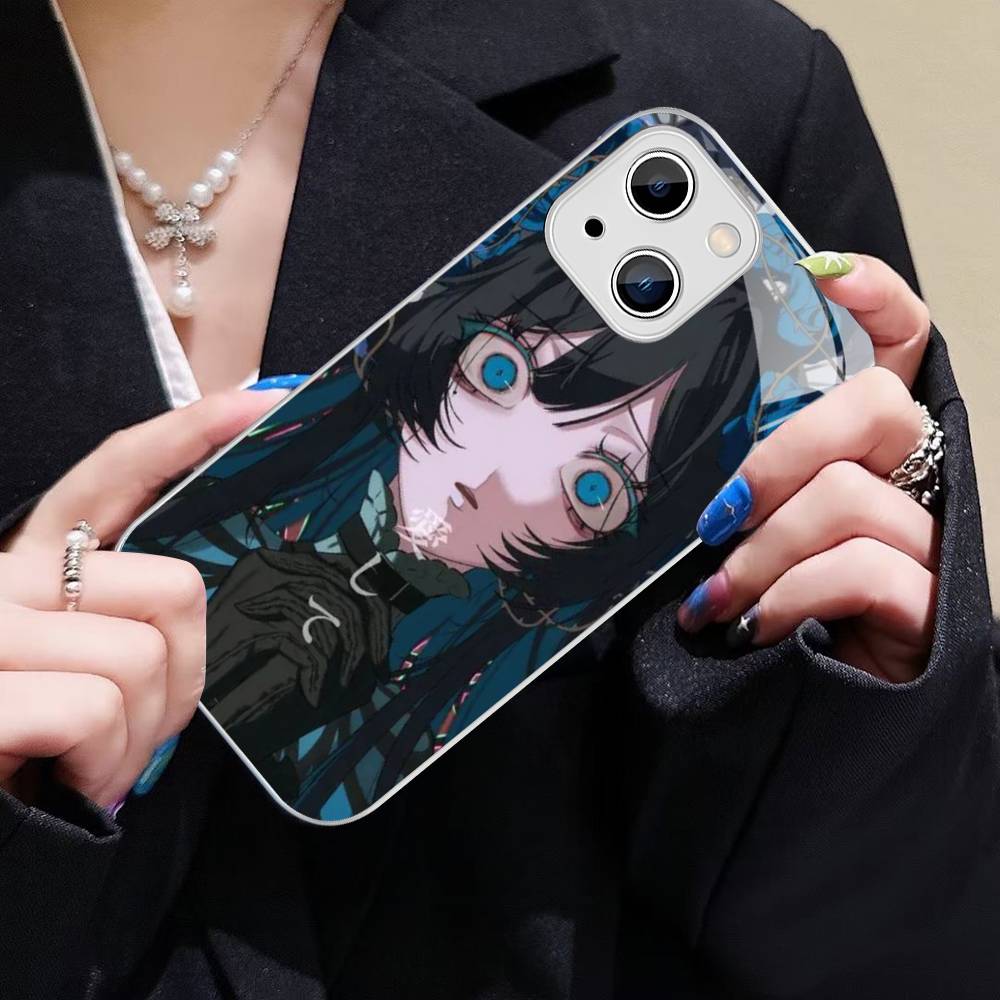 

Закаленное стекло с изображением виртуальной певицы Ado для iPhone 14 13 12 11 Pro Mini XS MAX 14Plus X XS XR Чехол iphone 11