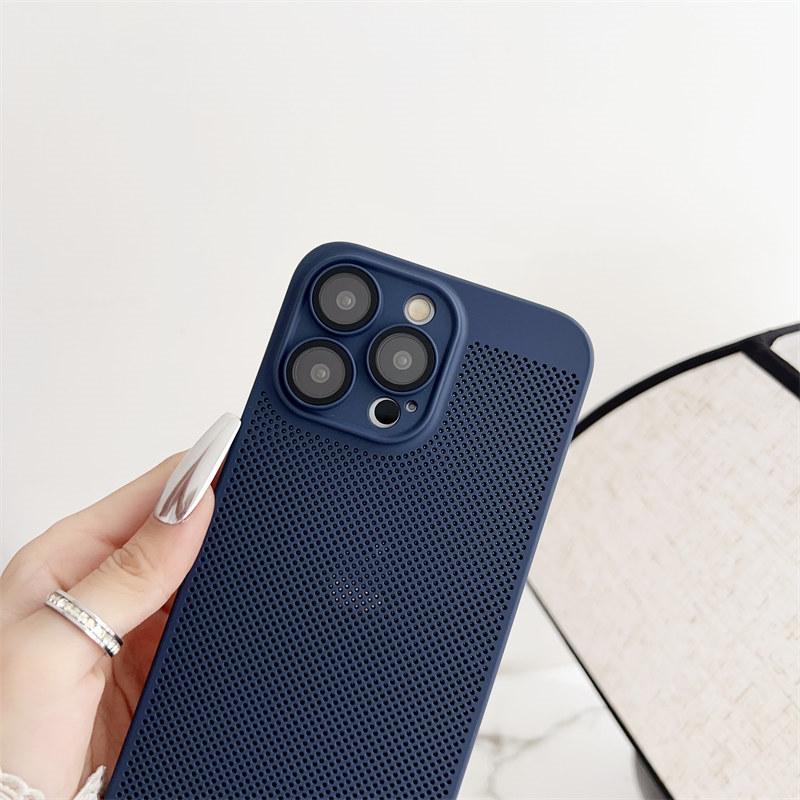 Luxury Radiator Buffer Case for iPhone 16 Pro Max 15 14 Plus 13 12 11 Lens Protector Shockproof Armored Phone Case
