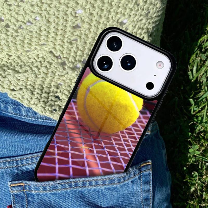 Tennis Ball Sport Phone Case For iPhone 17 AIR 16 Pro Max 15 14 Pro 11 12 13 Shockproof Silicone Cover iPhone 14 Plus