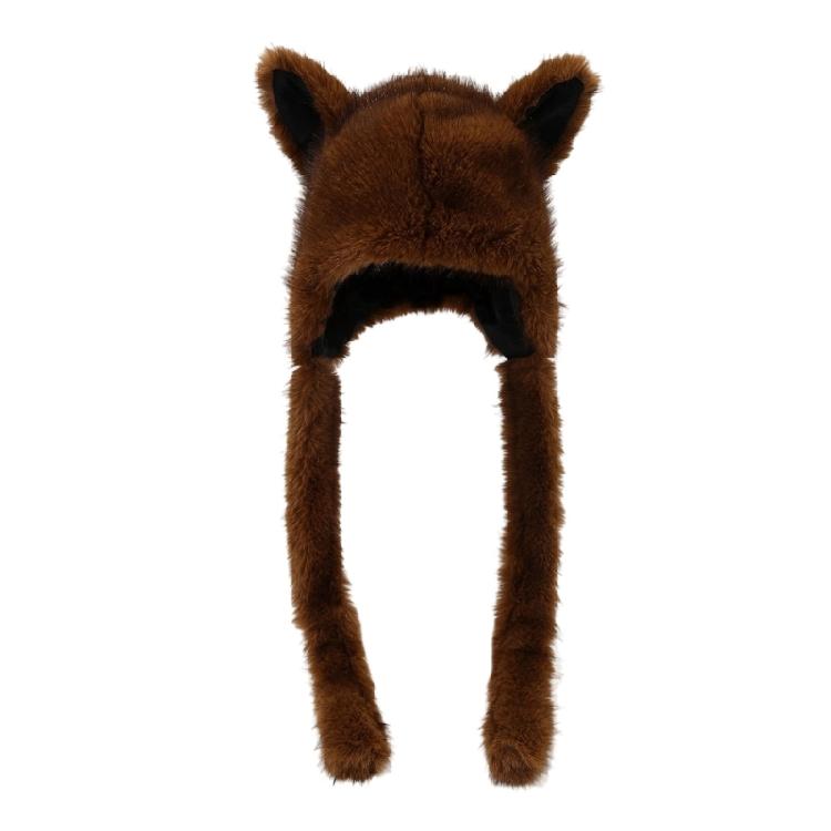 Soft Foxes Ears Hat Ensuring Comfort and Style Fashion Outdoor Ear Earmuffs for Winter Wear and Activity