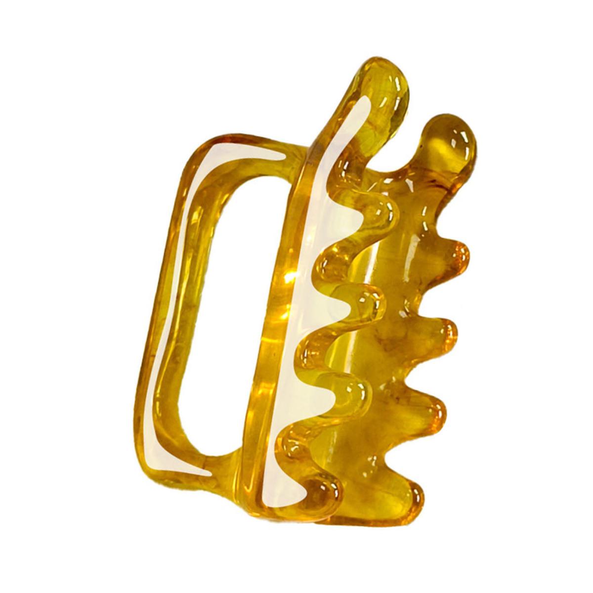 

Инструмент для массажа фасций от целлюлита, миофасциальный релиз, двойной массажер для мышечных узлов, триггерных точек, снятия напряжения в теле, циркуляции лимфы кофейный