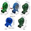 Outdoor Cooking BBQ Fan Portable Hand Crank Fan Air Blower Grill Picnic Camping Stove Accessories Barbecue Fire Tools