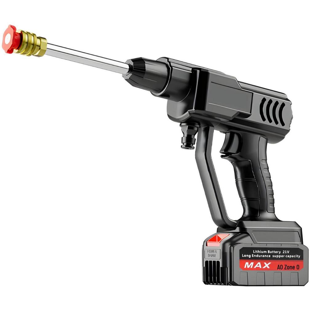 Portable High-Pressure Cordless Car Washing Gun with Lithium Battery