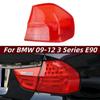 BMW 3 Series 2009-2012 Rear Taillight Red Transparent Cover Shell