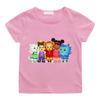 100% Bavlna Dětské Tričko Daniel Tiger'S Neighborhood Kreslený Potisk Trička Roztomilá Kluci Dívky Krátký Rukáv 2-12 Let Dětské Vrchní Díl Léto