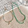 Minimalist Pearl Double Layer Necklace For Women Summer Fashion Jewelry